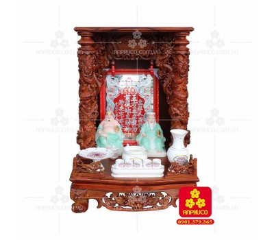 Bàn thờ Thần tài bằng gỗ Cẩm Lai đẹp(Model T.1CL.TOD.6088.008)