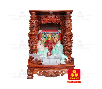 Bàn thờ Thần tài bằng gỗ Cẩm Lai đẹp(Model T.1CL.TOD.6088.009)