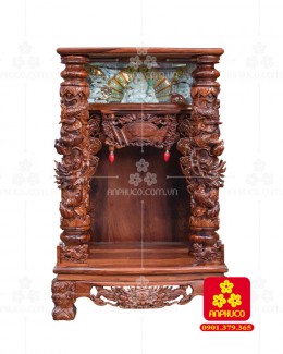 Bàn thờ Thần tài bằng gỗ Cẩm Lai đẹp(Model T.1CL.TOD.68108.001)