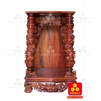 Bàn thờ Thần tài bằng gỗ Cẩm Lai đẹp(Model T.1CL.TOD.68108.002) 