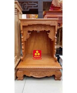 Bàn thờ ông Địa bằng gỗ gỏ đỏ(Model: T-1GD.TOD.4868.00